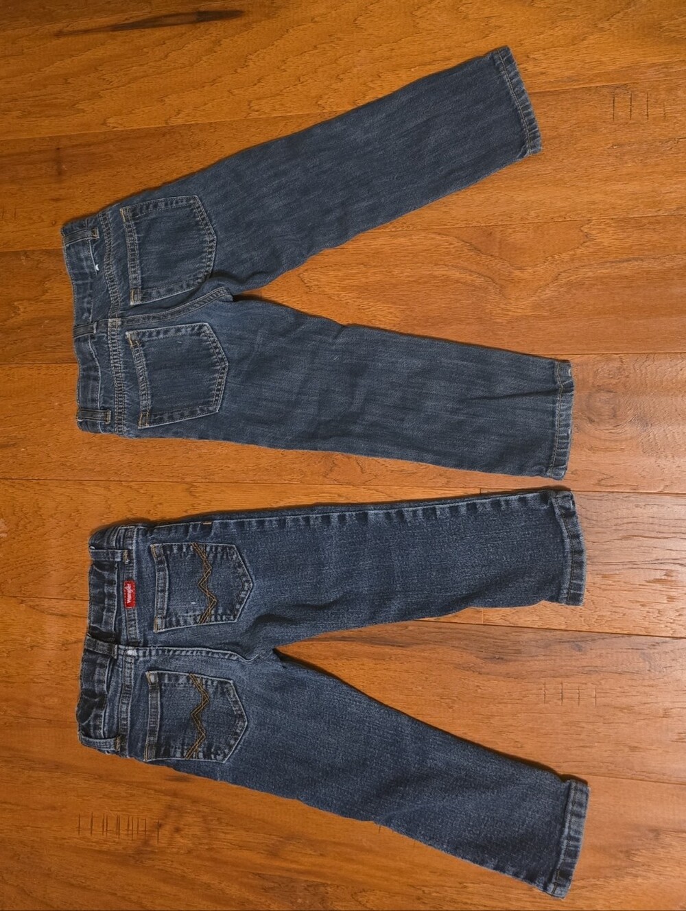 Wrangler Blue Kids Jeans - Twin Pair